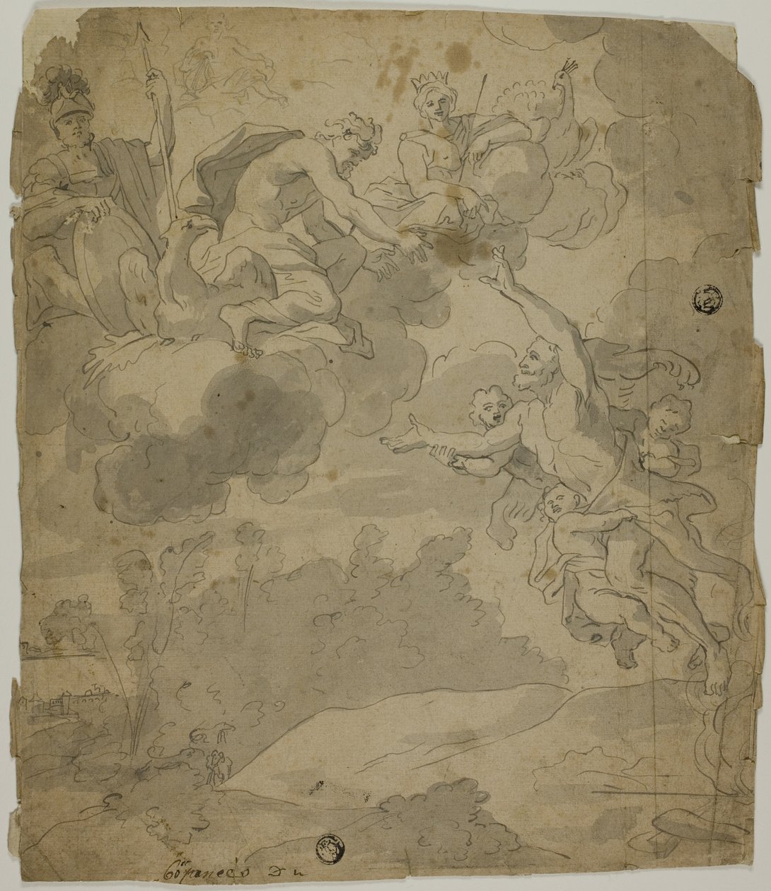 Apoteose av Hercules av Unknown