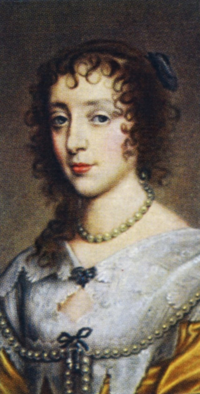 Henrietta Maria fra Frankrike. av Unknown
