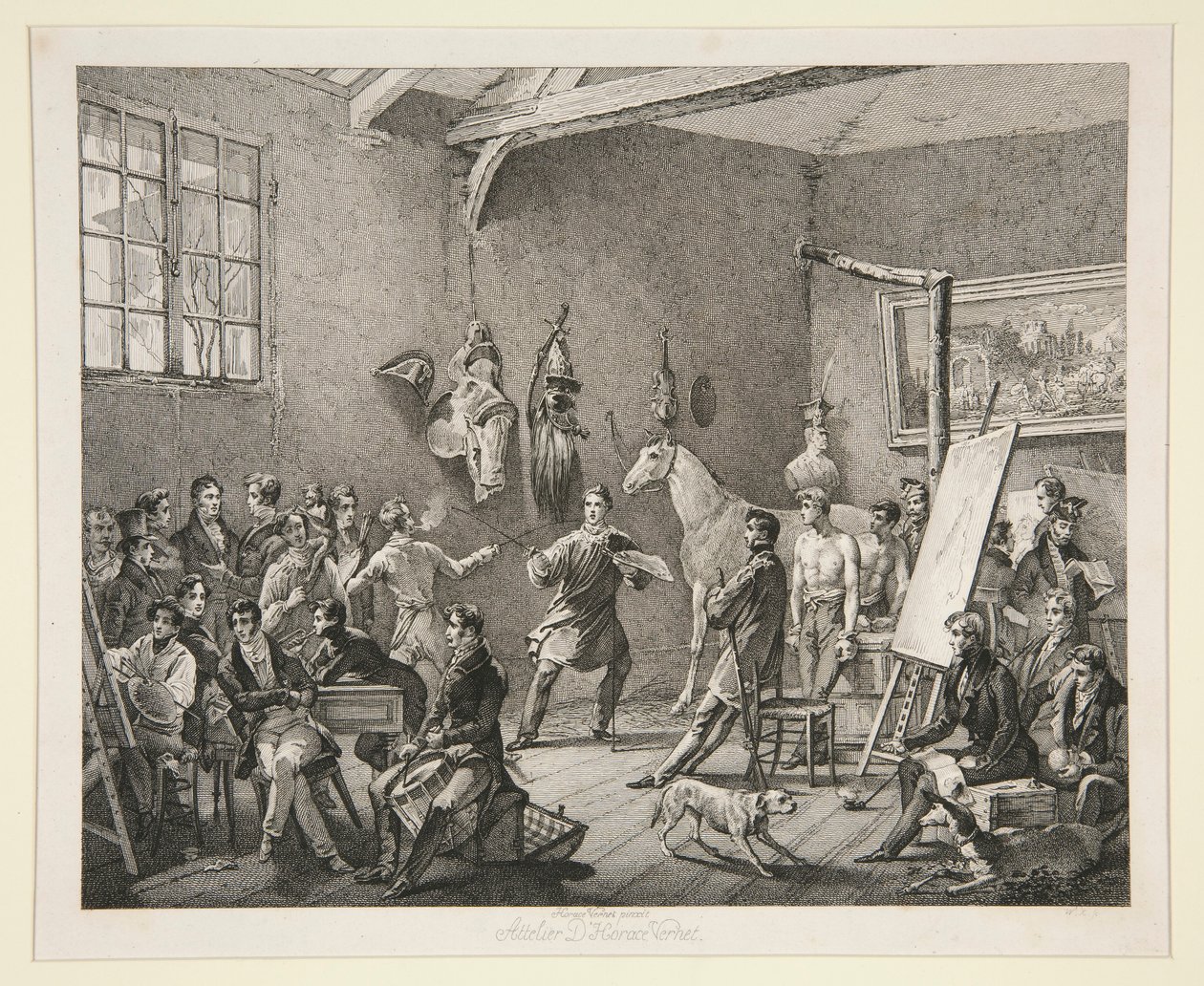 Horace Vernet av Unknown