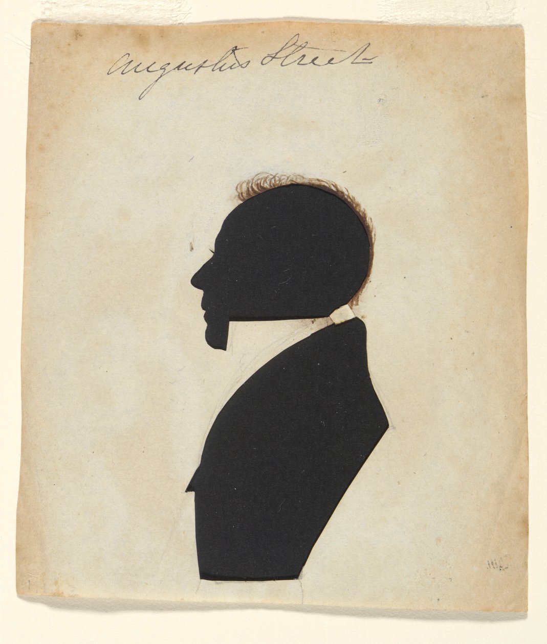 Silhouette - Man (Augustus Street) av Unknown