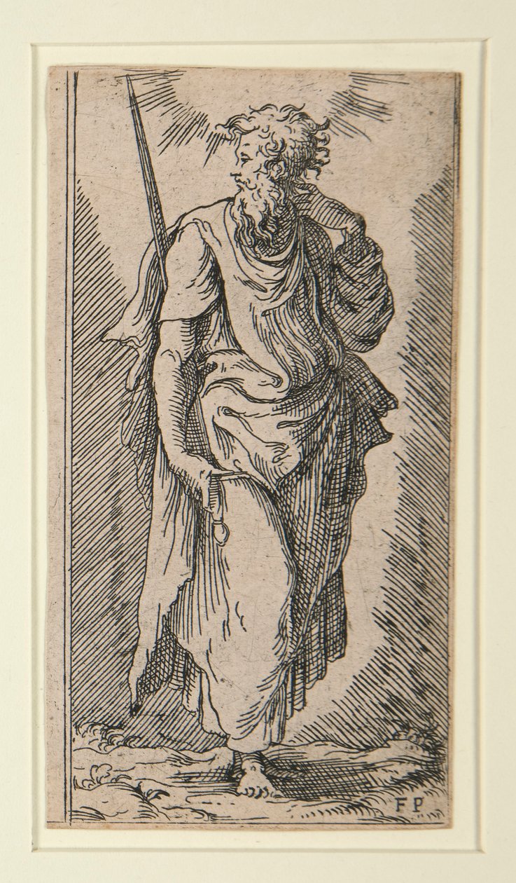 St. Matthias (?) av Unknown