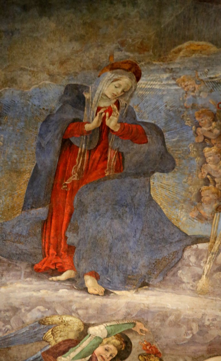 Jomfru Maria ved himmelfarten av Unknown