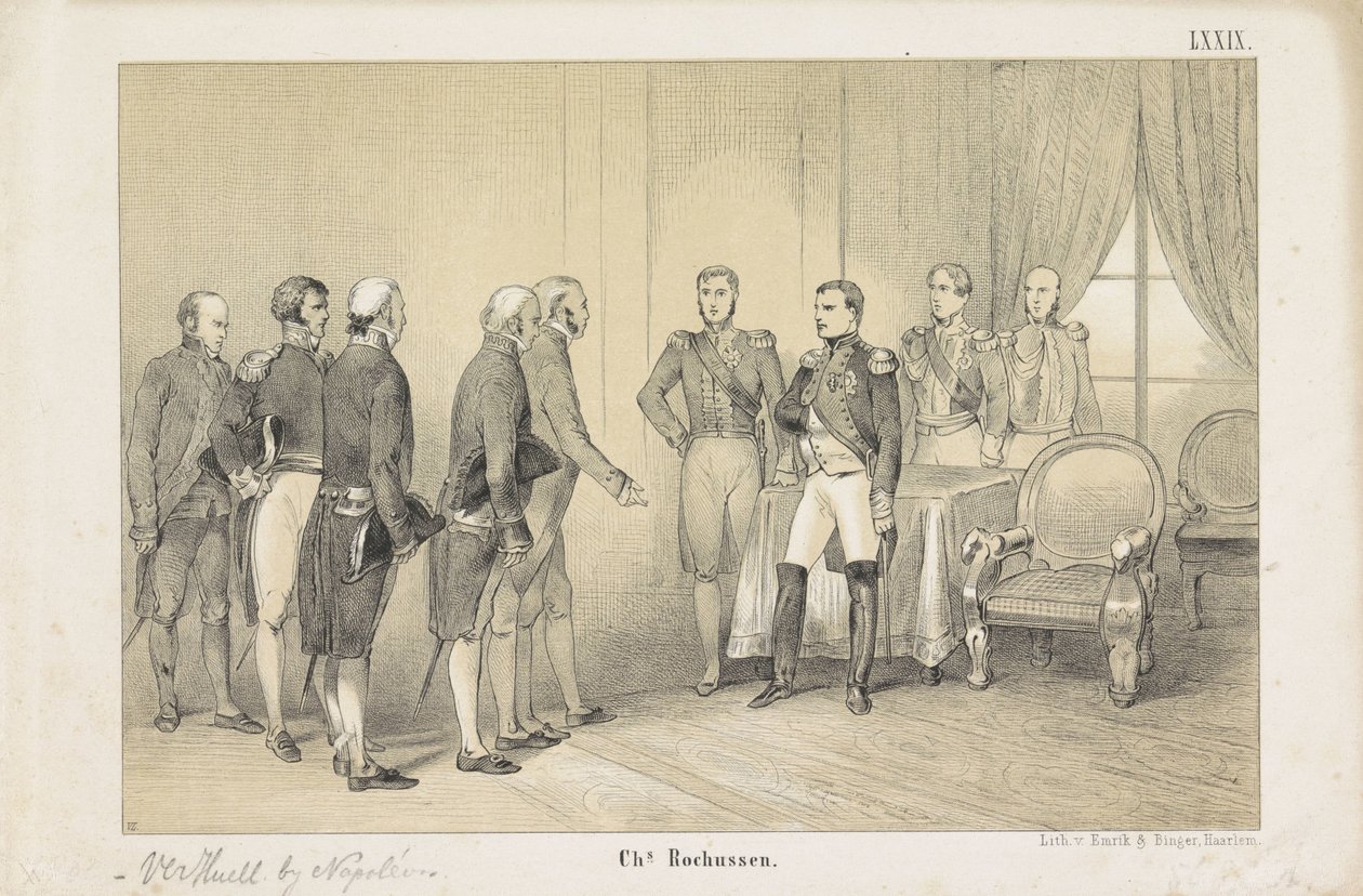 Verhuell med Napoleon, 1806 av Unknown