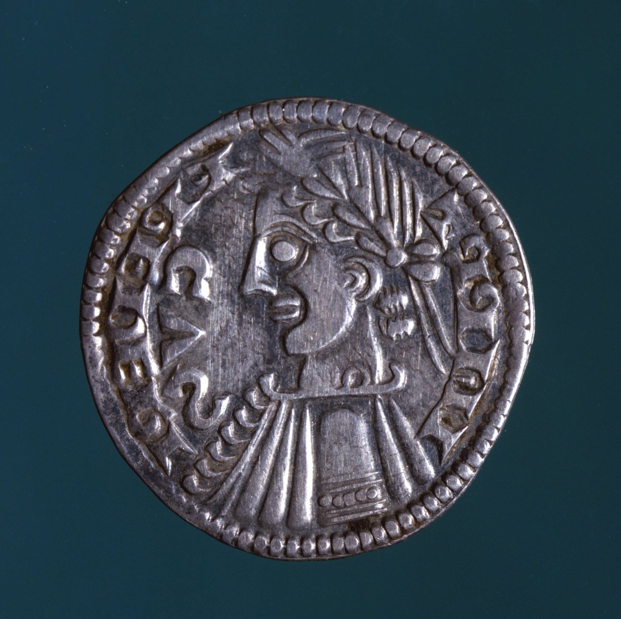 Keiser Fredrik II (1194 - 1250). av Unknown artist