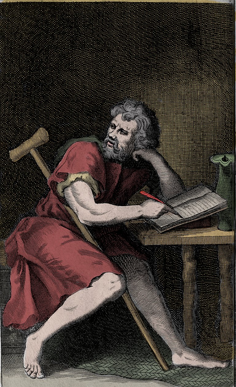 Epictete - EPICTETUS gresk stoisk filosof av Unknown artist