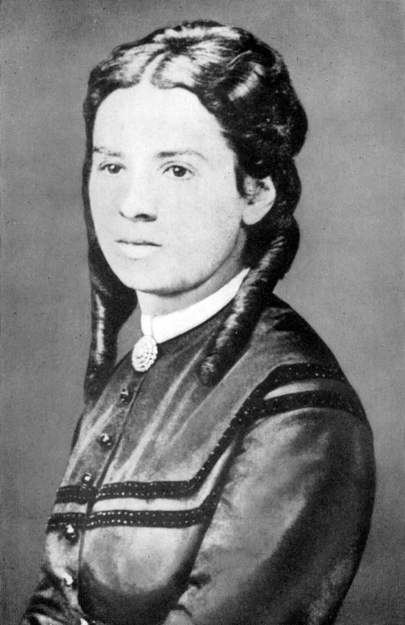 Jenny Marx, ca. 1868 av Unknown