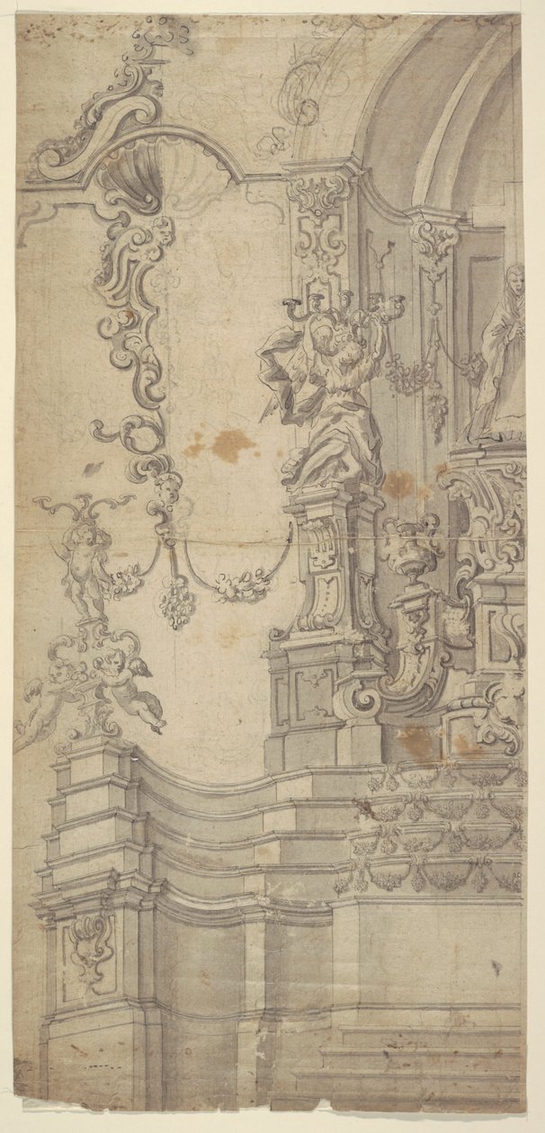 Design for et alter av Unknown artist