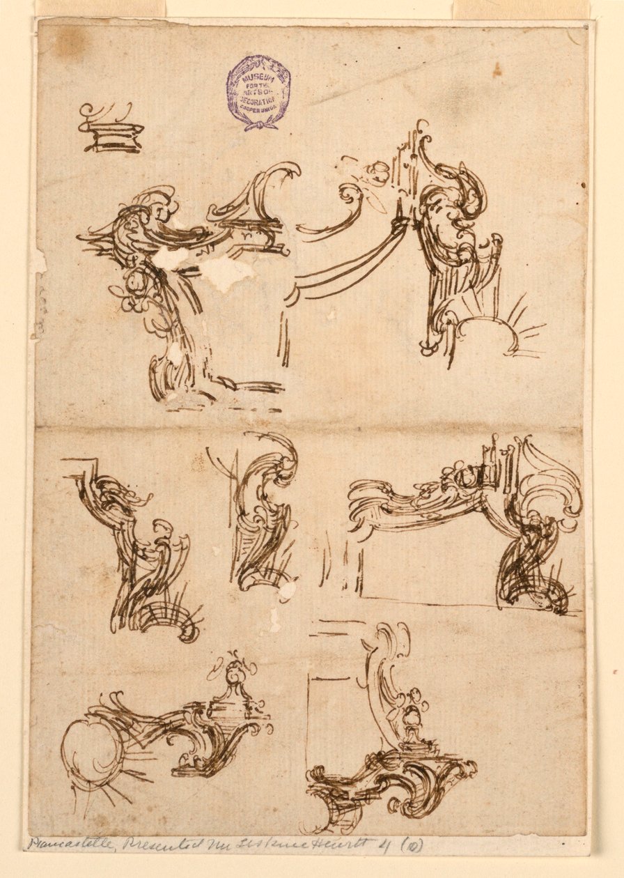 Design for relikvier av Unknown artist