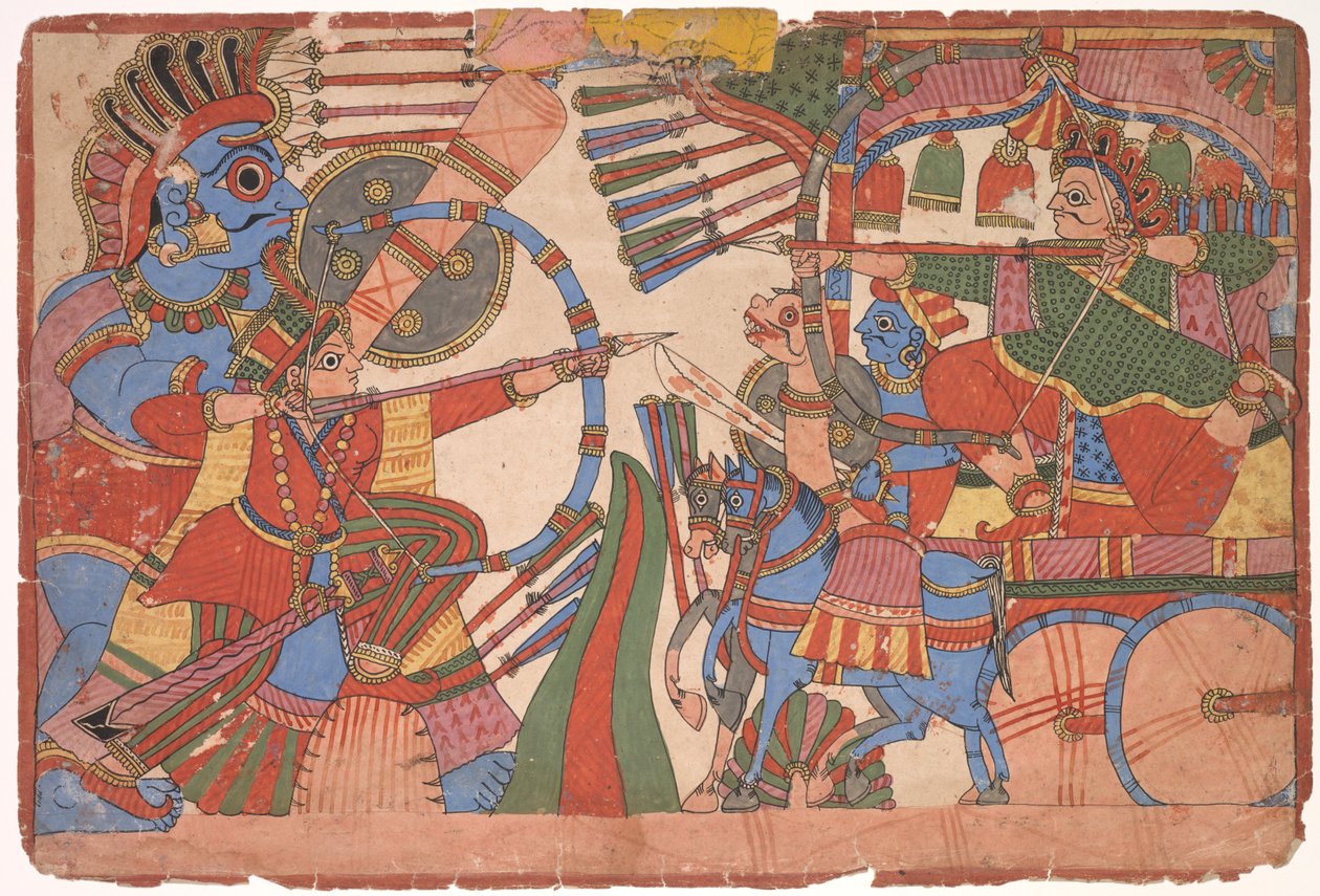 Illustration to the Mahabharata   1310825   no       norwegian Successfully Translated  Original: Drawing Translat: Drawing 1258742 no norwegian Successfully Translated Original: Third Estate Tax: “The Spider and the Fly” or “The Noble and the Peasant” Tra av Unknown artist