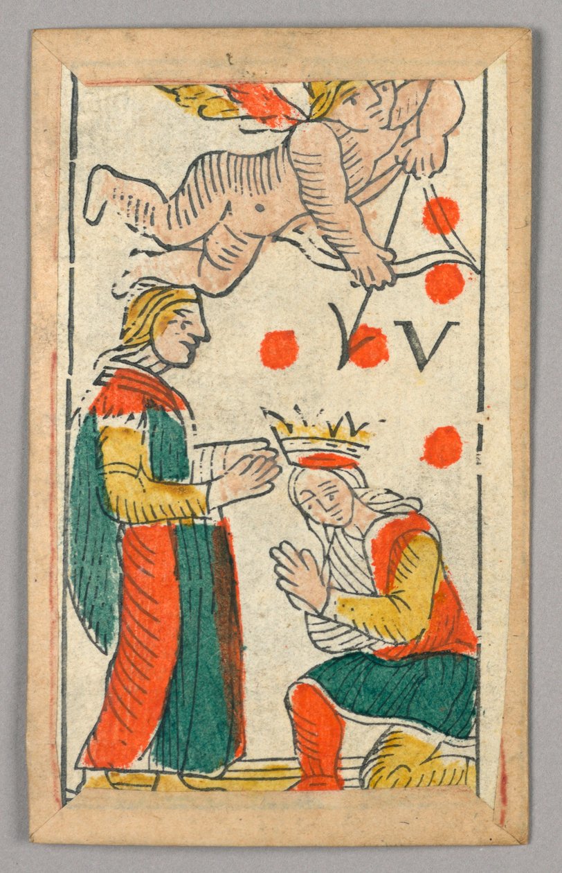 Minchiate (Tarot) spillekort av Unknown artist