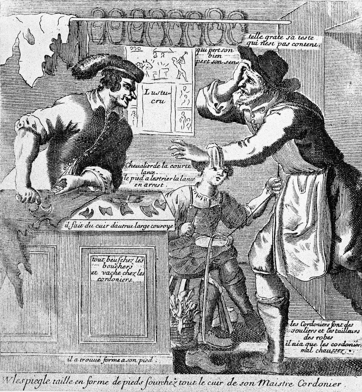 Skomaker - 1782 - Musee Carnavalet. av Unknown artist