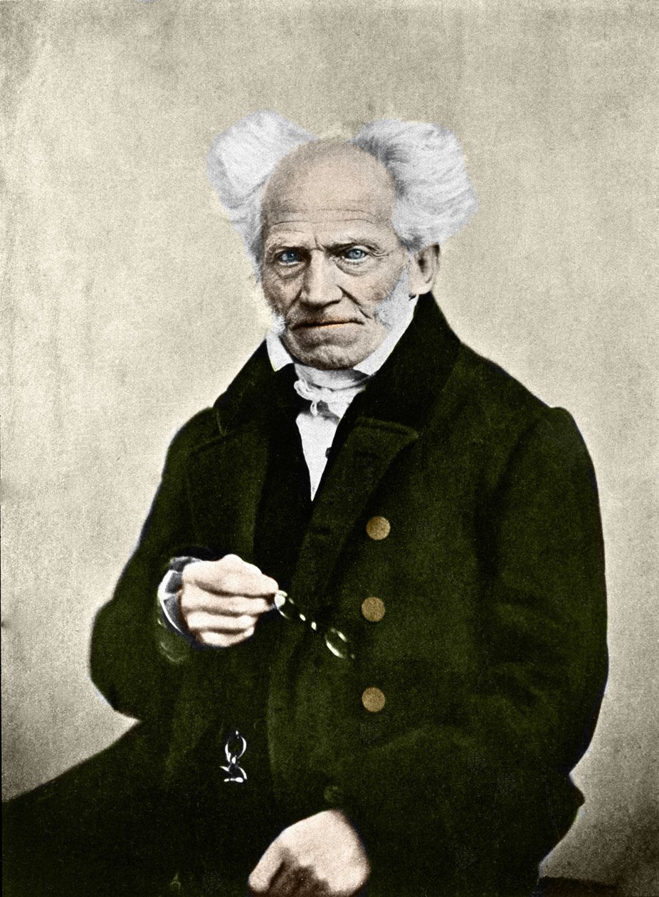 Arthur Schopenhauer (1788-1860), tysk filosof. av Unknown photographer