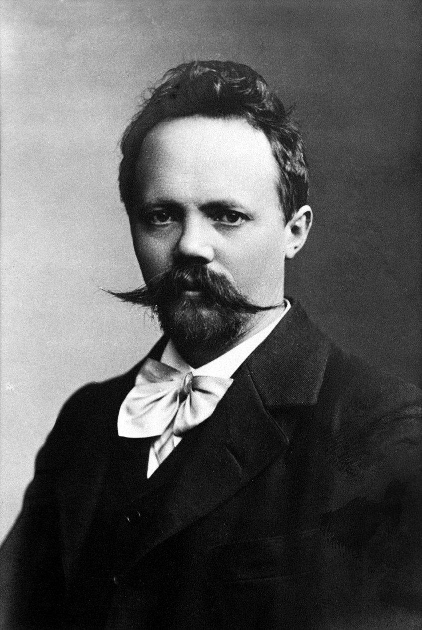 Engelbert Humperdinck (1854-1921), tysk komponist. av Unknown photographer