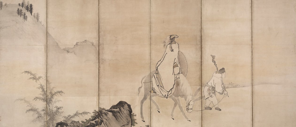 Pan Lang Han Ro, tidlig på 1600-tallet. av Unkoku Tōgan