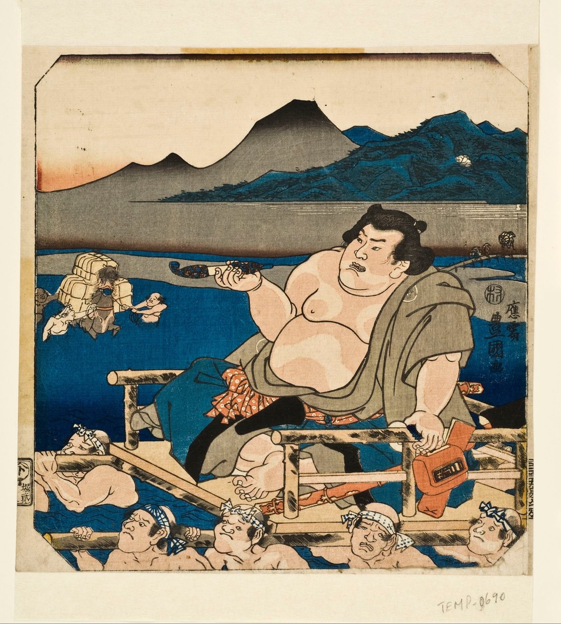 Tresnitt av Utagawa Kunisada