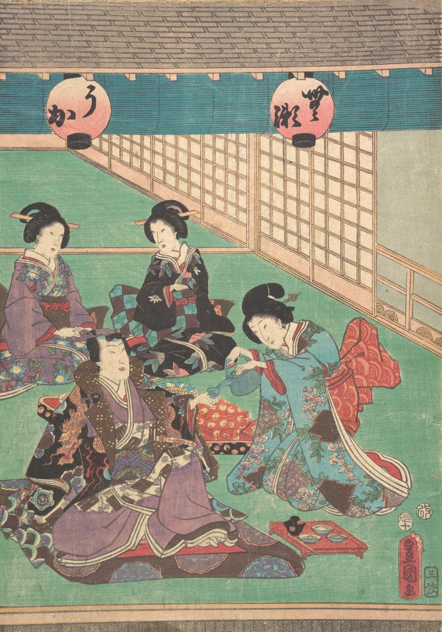 Skrive ut. av Utagawa Kunisada