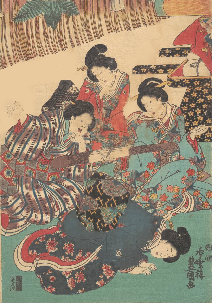 Skrive ut. av Utagawa Kunisada