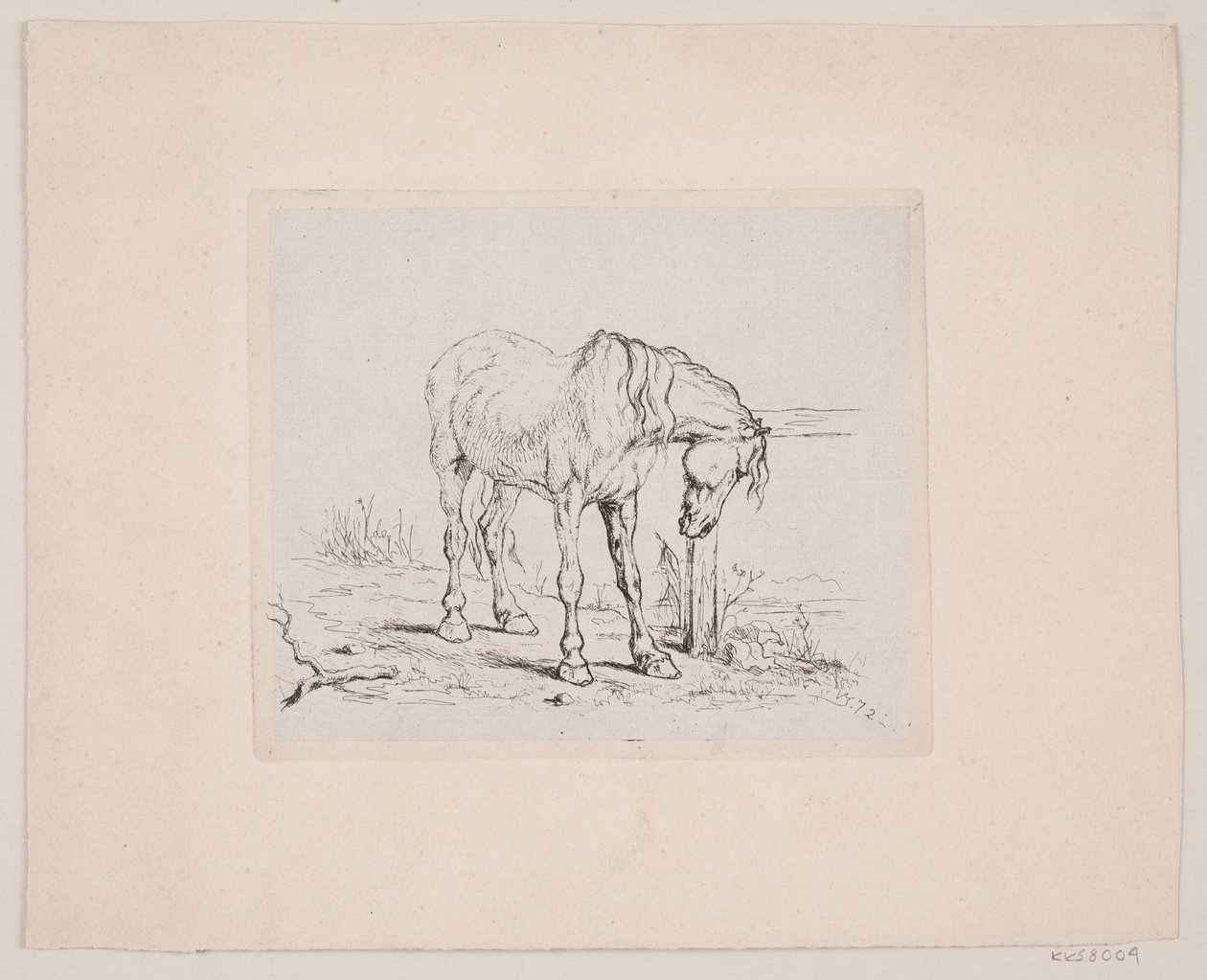 En gammel hest av Valdemar Irminger