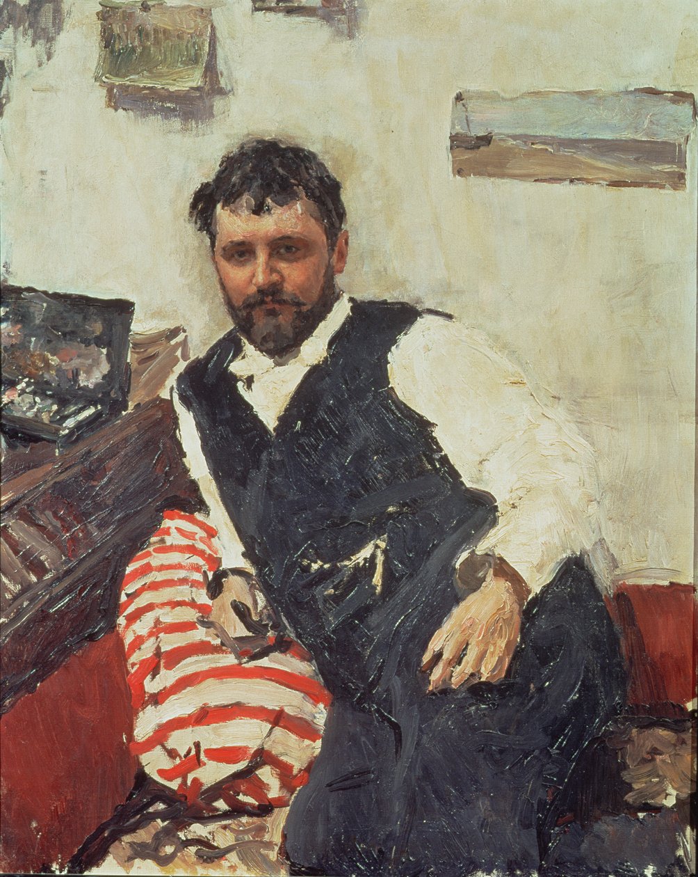 Portrett av Konstantin Korovin (1861-1939), 1891 av Valentin Aleksandrovich Serov