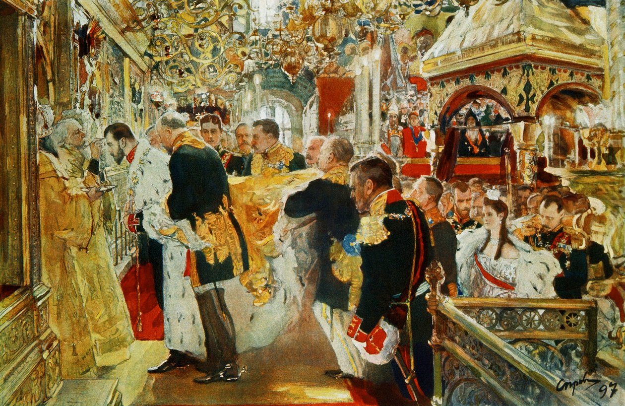 Емперор Николай Александрович av Valentin Aleksandrovich Serov