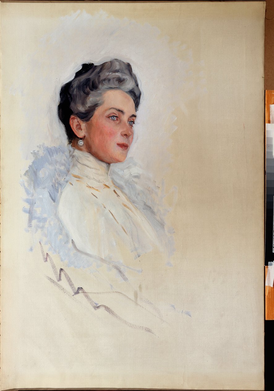 Portrett av prinsesse Zenaide Youssoupoff av Valentin Aleksandrovich Serov