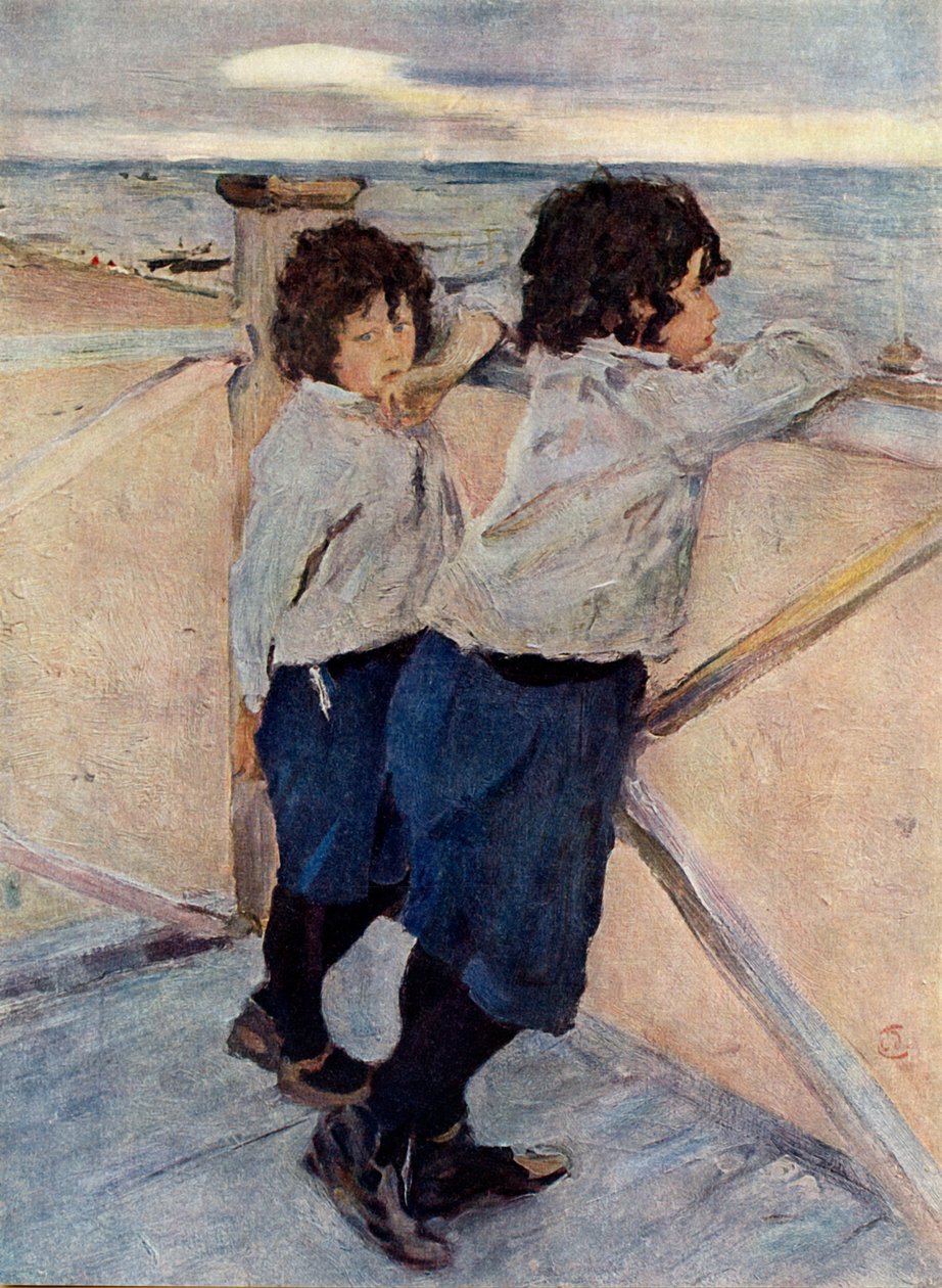 Barn, 1899, 1939. av Valentin Aleksandrovich Serov