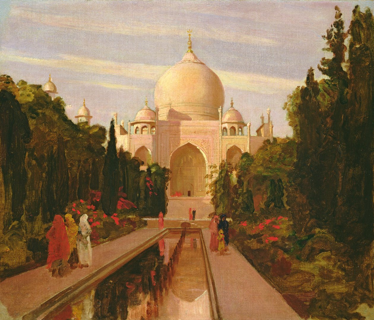 Taj Mahal, 1877 av Valentine Cameron Prinsep