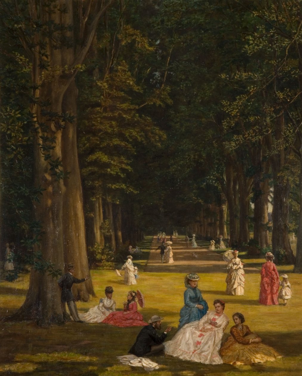 The Avenue, Wilderness, Kent av Valentine Cameron Prinsep