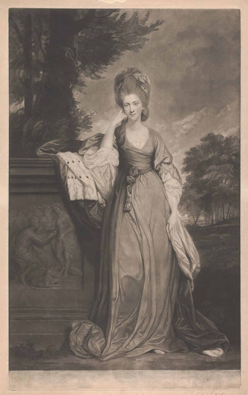 Anne Townshend, Marchioness Townshend av Valentine Green