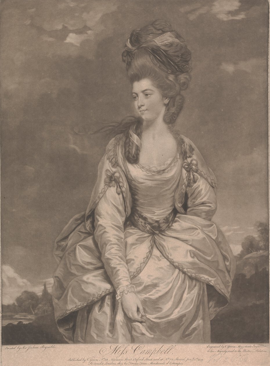 Frøken Sarah Campbell av Valentine Green