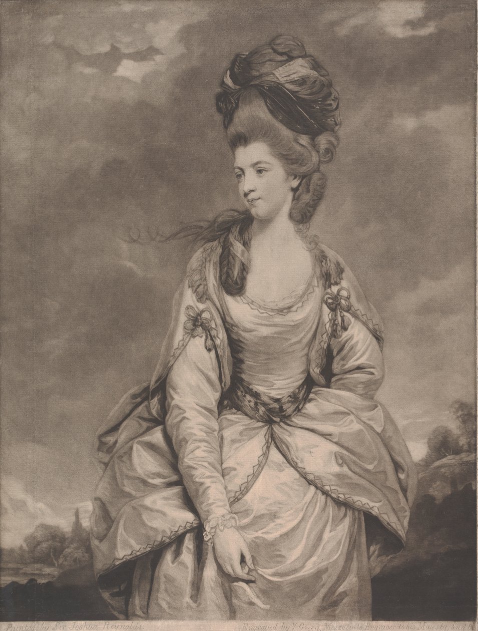 Frøken Sarah Campbell av Valentine Green