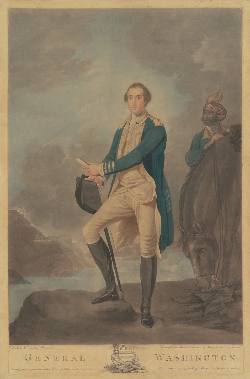 General Washington av Valentine Green after John Trumbull