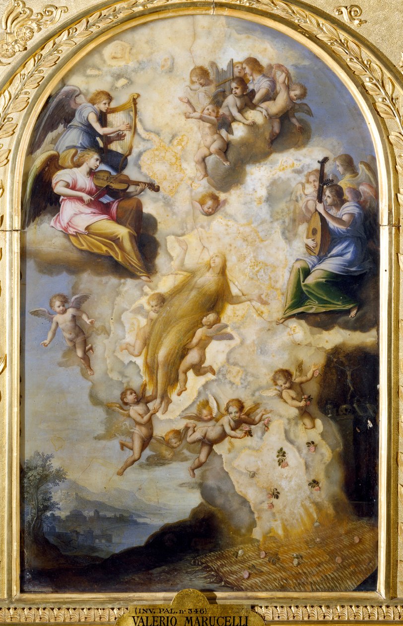The Assumption of St. Mary Magdalene (panel) av Valerio Marucelli