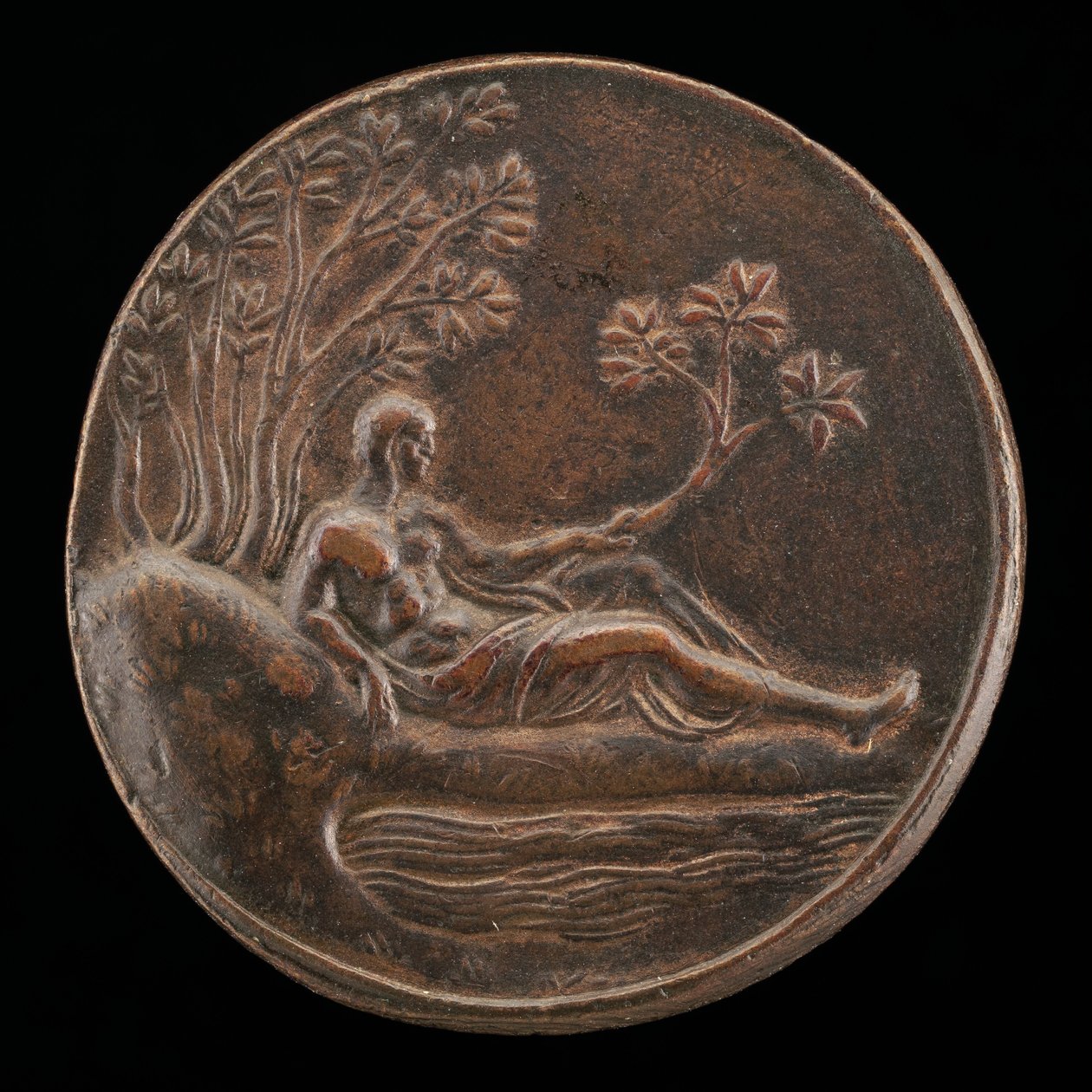 Bembo ved siden av en bekk [omvendt], sannsynligvis 1532. av Valerio Belli