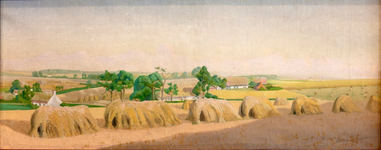 Landskap ved Ingooigem av Valerius de Saedeleer