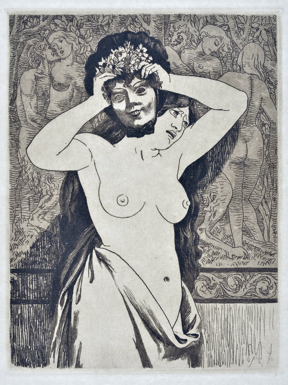 Masken (tegning) av Valère Bernard