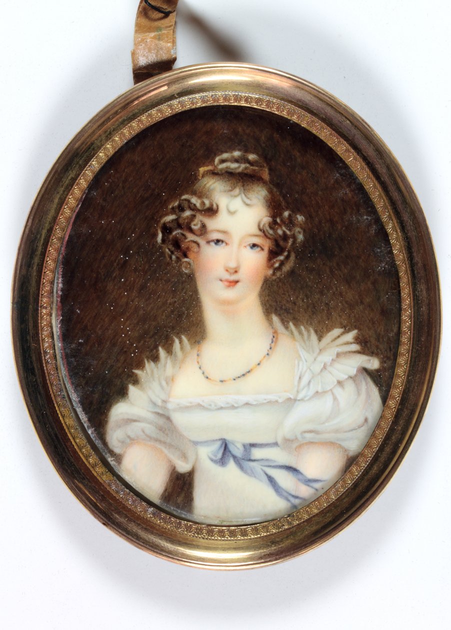 Lady Charlotte Cavendish Bentinck (emalje) av Vanacker (manner of)