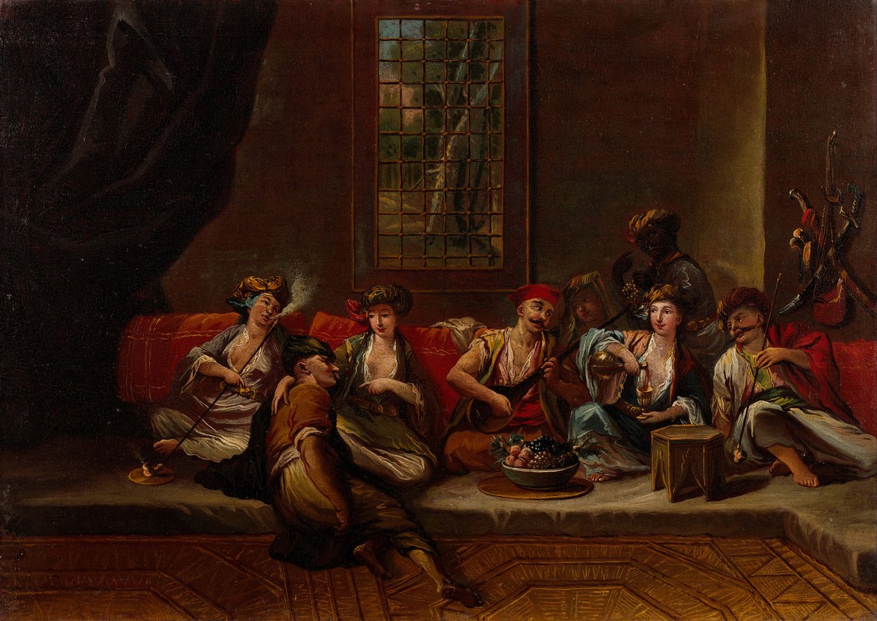 Marinesoldater fra den osmanske marinen, 1730-årene av Vanmour