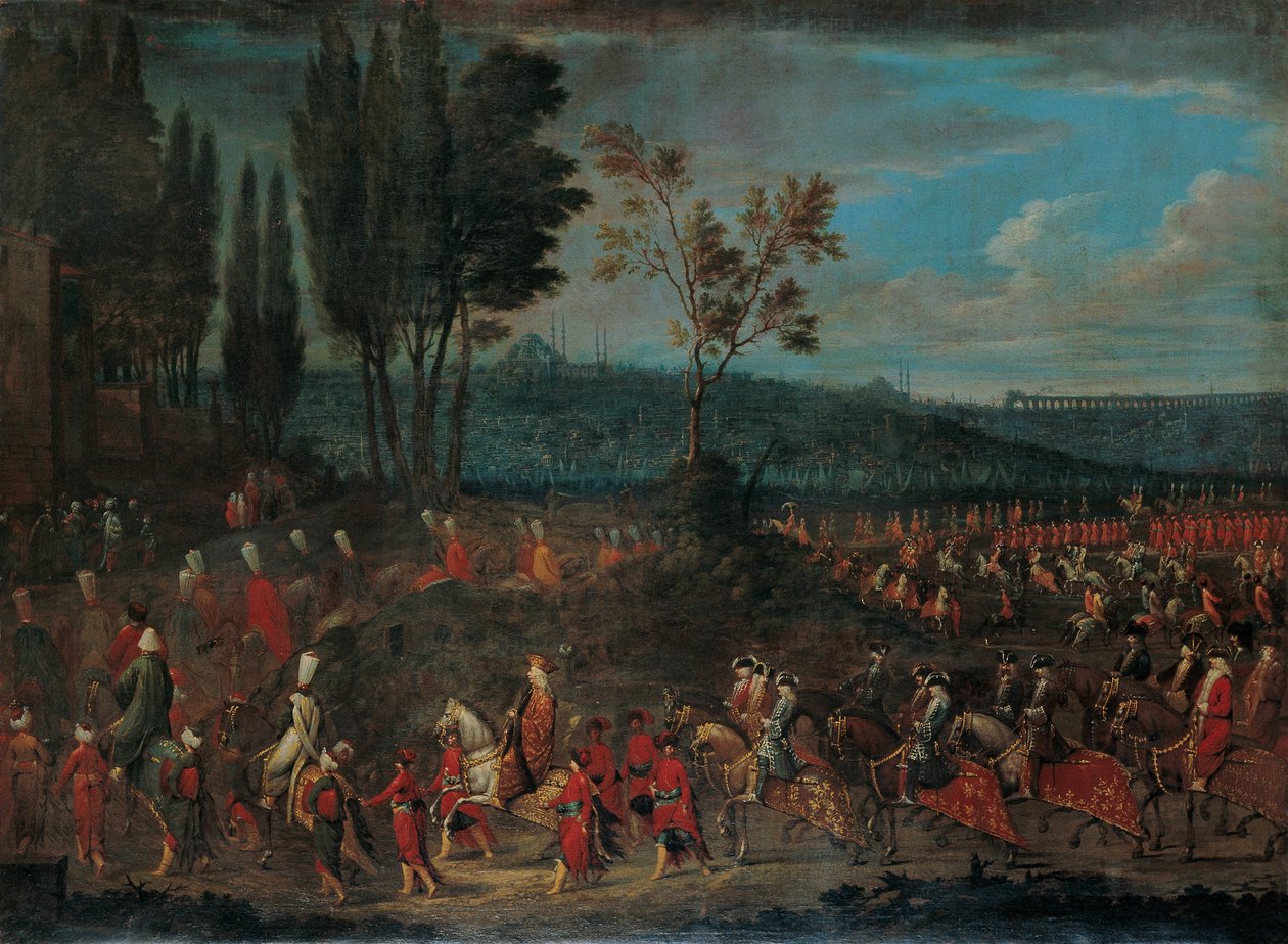 Ambassadørprosesjonen, 1720-årene av Vanmour