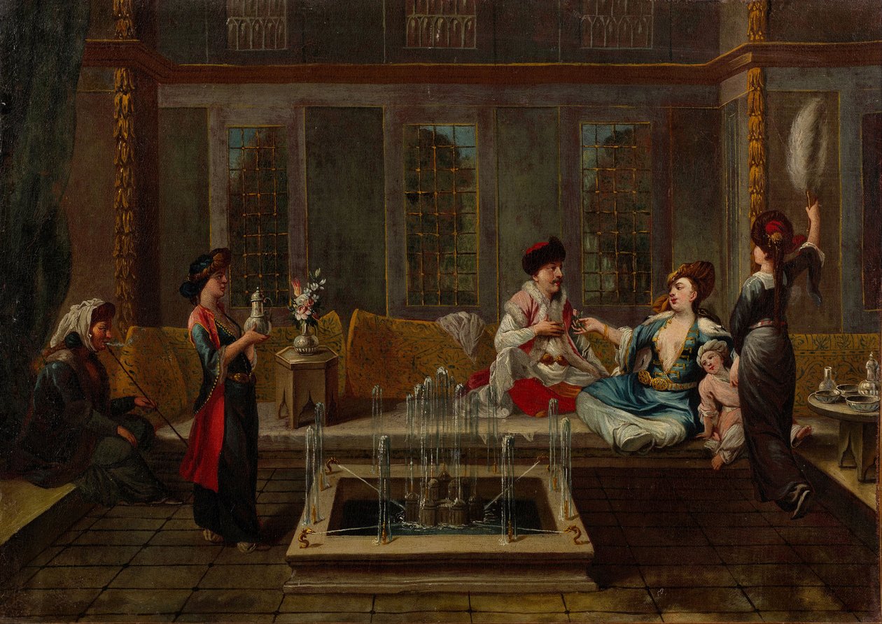Samtalen, 1730-årene av Vanmour