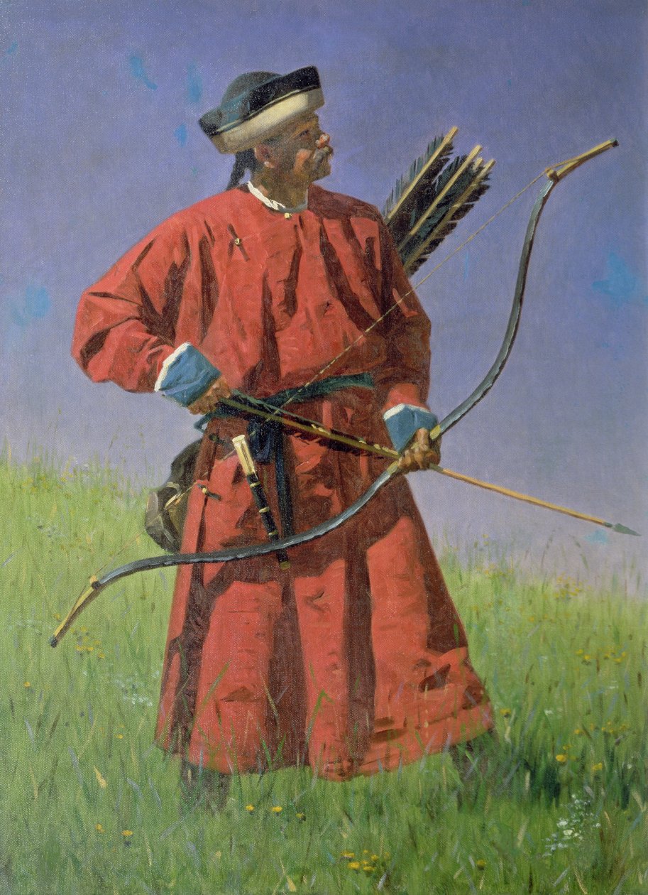 Bokharan Soldier (Sarbaz), 1873 av Vasili Vasilievich Vereshchagin