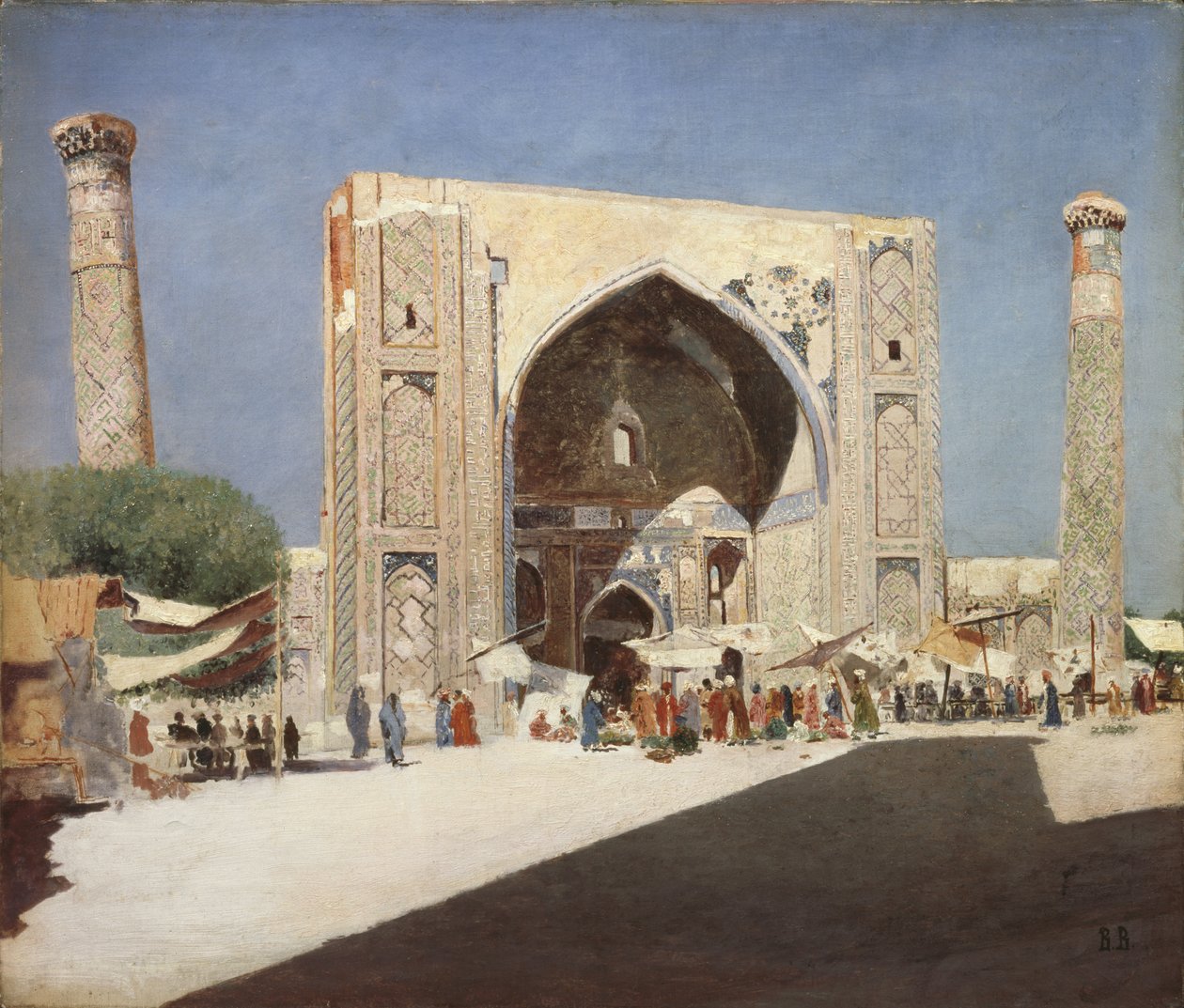 Samarkand, 1869-1870 av Vasili Vasilievich Vereshchagin