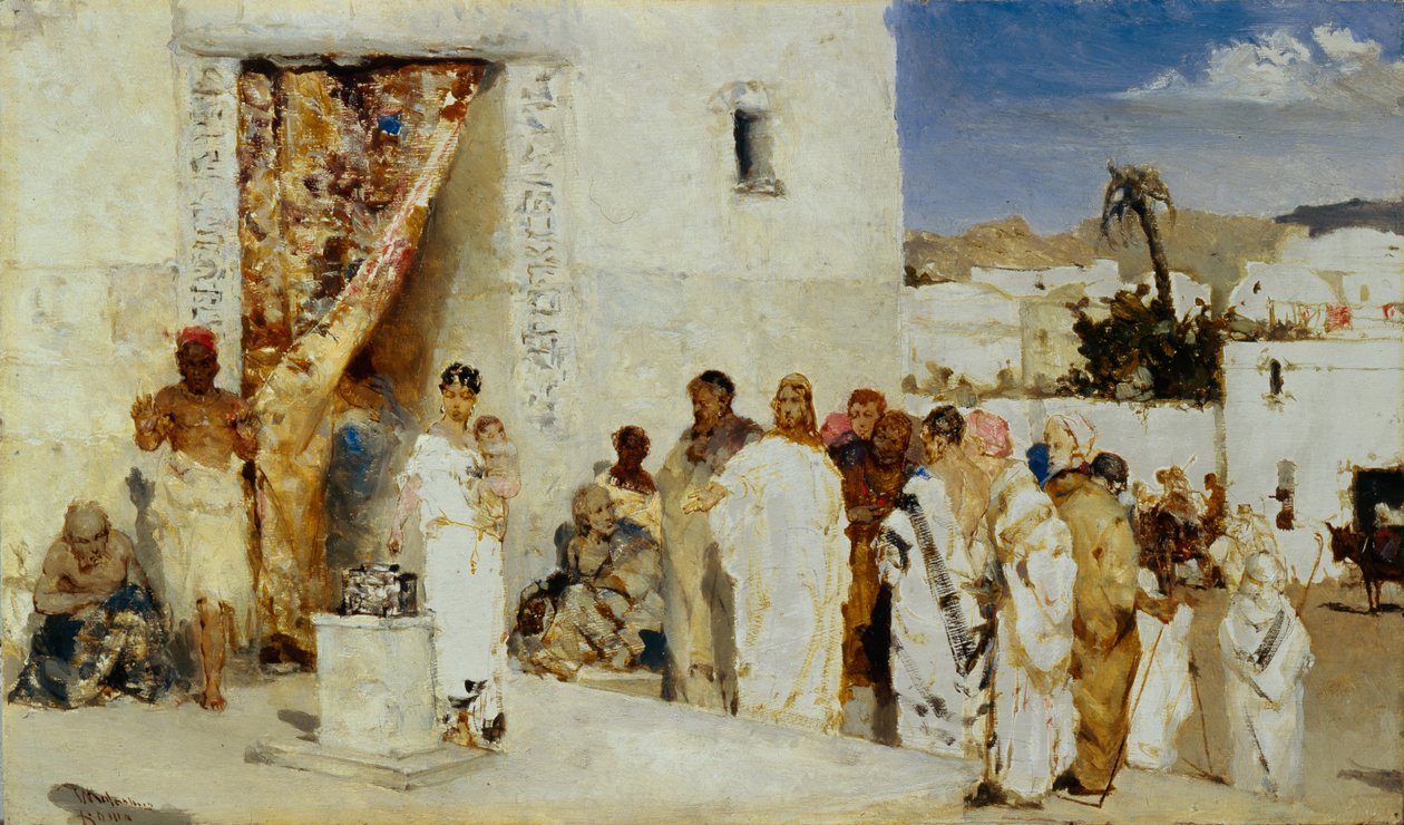 Enkemidden, 1890-tallet av Vasilii Kotarbinsky