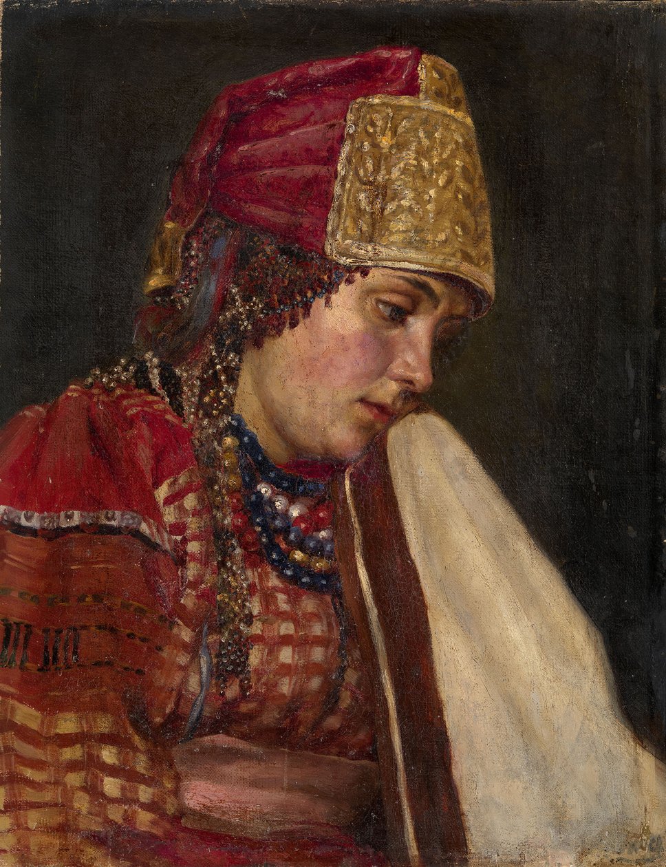 Boyars kone av Vasilij Ivanovic Surikov