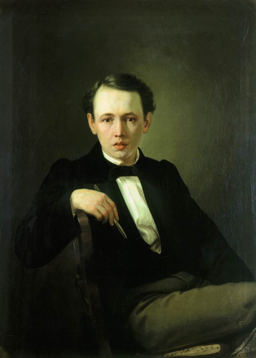 Selvportrett.n: .n av Vasili Grigorevich Perov