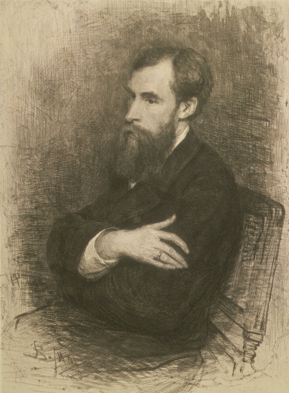 Portrett av Pavel Mikhailovich Tretyakov (1832-98), 1894 av Vasily Vasilievich Mate