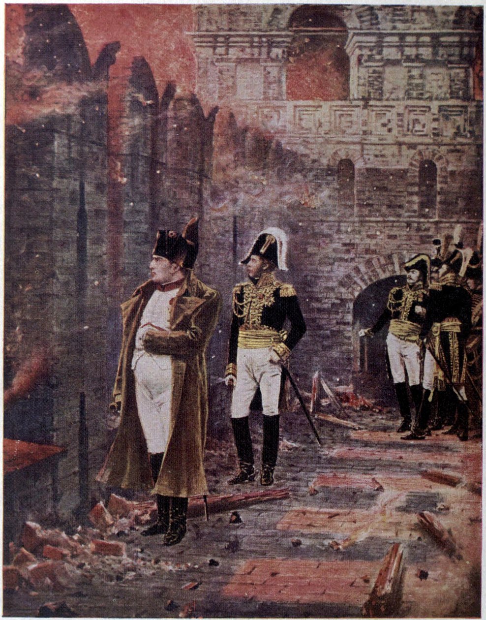 ! Kreml brenner! av Vasili Vasilievich Vereshchagin