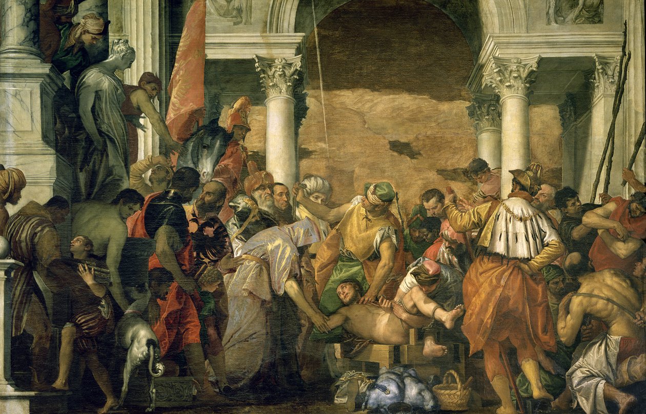 St. Sebastians martyrium, 1565 av Paolo Veronese