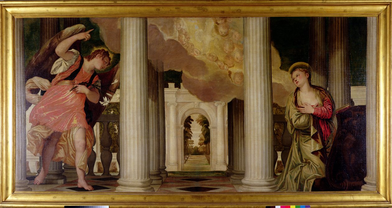 Bebudelsen, ca. 1551-53 av Paolo Veronese