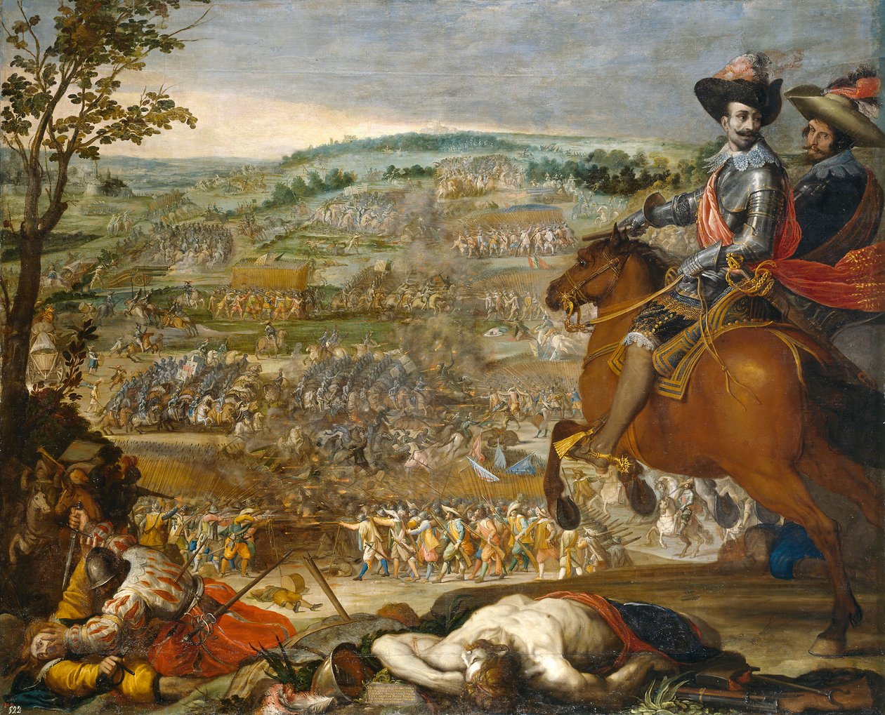Seier ved Fleurus i 1622 av Vicente Carducho